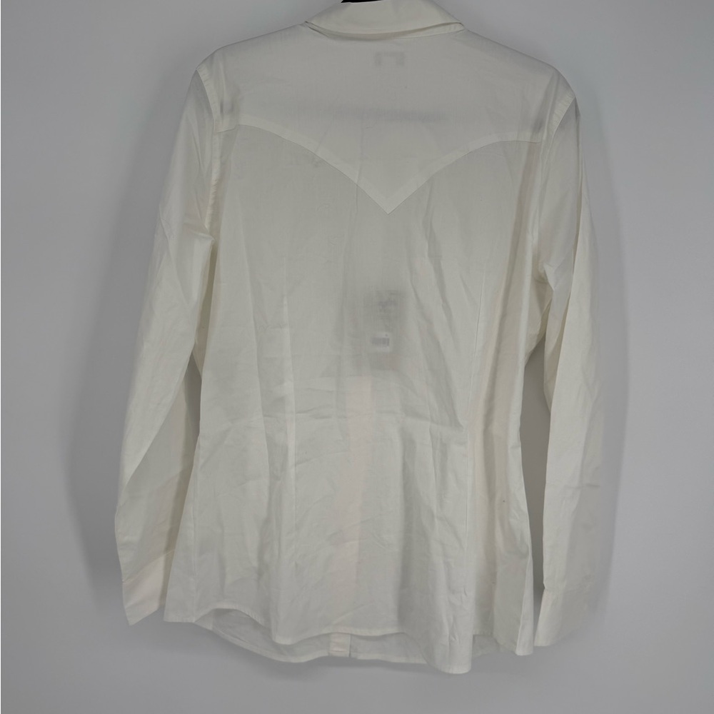 Wrangler Retro Cream Button-Up Shirt - Picture 4 of 4